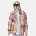 thumbnail image 1 of Lsque Cute Lamas UPF 50+ Lightweight Sun Protection Men's Women's Long Sleeve Shirt, Hoodie Performance -Medium, 1 of 9