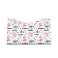 thumbnail image 1 of Lsque Cute Magic Bunny Printed Long Tissue Box Cover Holder, Facial Paper Organizer Dispenser,Triangle with Bottom Belt, PVC Leather Decorative Organizer, 1 of 9