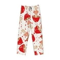 thumbnail image 1 of Lsque Cute Mushroom Print Men's Pajama Pants, Lounge Pant - Comfortable Home Wear,Elastic Waistband, Stylish Design-Large, 1 of 9