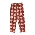thumbnail image 1 of Lsque Cute Pig with Coins Print Women's Pajama Pants, Lounge Pant - Comfortable Home Wear,Elastic Waistband, Stylish Design-Medium, 1 of 9
