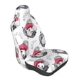 thumbnail image 1 of Lsque Cute Poodle Dog Pattern Car Seat Covers for Front Seats , Waterproof Seat Covers for Cars, Sporty Front Seat Covers,Car Seat Cover Protector Front Seats, 1 of 5