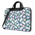 thumbnail image 1 of Lsque Cute Rabbit Easter Pattern Laptop Bag – Portable & Slim Single-Shoulder Computer Case with Adjustable Strap, Protective, Lightweight for 13”/14”/15.6” Laptops, 1 of 8