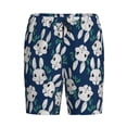 thumbnail image 1 of Lsque Cute Rabbit Mens Sleep Pajama Shorts,Short Pajama Pants, Cotton Ultra-Soft Knit-X-Large, 1 of 9
