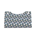 thumbnail image 1 of Lsque Cute Rabbit Printed Long Tissue Box Cover Holder, Facial Paper Organizer Dispenser,Triangle with Bottom Belt, PVC Leather Decorative Organizer, 1 of 9