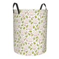 thumbnail image 1 of Lsque Cute Rabbit pattern Laundry Hamper Basket, Tall Woven Rope Hamper Basket for Clothes, Lightweight Storage Basket, Collapsible Waterproof-Small, 1 of 8