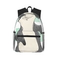thumbnail image 1 of Lsque Cute Raccoon Classic Casual Backpack - Large Capacity Water-Resistant Backpack for School, Work, Travel, and Outdoor Activities, 1 of 8