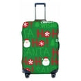 thumbnail image 1 of Lsque Cute Santa And Ho Ho Ho Printed Luggage Cover, Travel Luggage Protector,Scratch and Dirt Resistant, Fits 18-32 Inch Luggage - Medium, 1 of 9