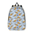 thumbnail image 1 of Lsque Cute Sloth Pattern Canvas Daypack, Durable Backpack, High-quality Versatile Backpack,Vintage Compact Backpack-Small, 1 of 6