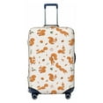 thumbnail image 1 of Lsque Cute Squirrel Fall Printed Luggage Cover, Travel Luggage Protector,Scratch and Dirt Resistant, Fits 18-32 Inch Luggage - X-Large, 1 of 9