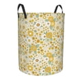 thumbnail image 1 of Lsque Cute Sunflower pattern Laundry Hamper Basket, Tall Woven Rope Hamper Basket for Clothes, Lightweight Storage Basket, Collapsible Waterproof-Small, 1 of 8