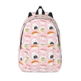 thumbnail image 1 of Lsque Cute Sushi (2) Pattern Canvas Daypack, Durable Backpack, High-quality Versatile Backpack,Vintage Compact Backpack-Small, 1 of 6