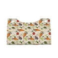 thumbnail image 1 of Lsque Cute Vegetables Printed Long Tissue Box Cover Holder, Facial Paper Organizer Dispenser,Triangle with Bottom Belt, PVC Leather Decorative Organizer, 1 of 9