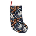 thumbnail image 1 of Lsque Cute ghost in the flowers Pattern 18 Inch Christmas Stockings, Festive Holiday Stocking for Christmas Decorations Holiday Decor, 1 of 8