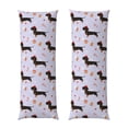 thumbnail image 1 of Lsque Dachshund Dog Body Pillow Case Cover,Ultra-Soft Microfiber Bed Pillow Cases 20x54 inches,Elegant Bedding,Breathable Durable Pillow Cover with Envelope Closure, 1 of 8