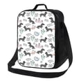thumbnail image 1 of Lsque Dachshund Dog Puppy Lunch Bag Lunch Box for Women Men Reusable Insulated Lunch Tote Bag,Leakproof Thermal Cooler Sack Food Handbags Case High Capacity, 1 of 9