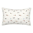 thumbnail image 1 of Lsque Dachshund Dog Puppy Pattern Pillow Case – Soft & Cozy Throw Pillow Cover, Hypoallergenic Cushion Case for Sleeping Women with Envelope Closure-14"x20", 1 of 1