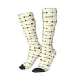 thumbnail image 1 of Lsque Dachshund Dog Puppy Printed Crew Socks Men's Women's LightWeight Thin Casual Calf Socks ,Knee High Socks,Cotton Socks, 1 of 9