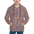 thumbnail image 1 of Lsque Daisies Flowers Patten Youth Hoodie Sweatshirt Pullover with Kangaroo Pocket Boys and Girls Hoodie Warm Hoodie for Kids-Medium, 1 of 6
