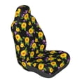 thumbnail image 1 of Lsque Daisies Flowers Pattern Car Seat Covers for Front Seats , Waterproof Seat Covers for Cars, Sporty Front Seat Covers,Car Seat Cover Protector Front Seats, 1 of 5