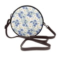 thumbnail image 1 of Lsque Daisies Flowers Pattern Shoulder Bag – Microfiber Leather Crossbody with Detachable Strap & Handle Ring, Waterproof & Durable, Elegant Everyday Carry, 1 of 5