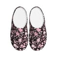 thumbnail image 1 of Lsque Daisies Flowers Pattern Womens Comfort Cotton on Scuff With Memory Foam and Anti-skid Sole Slipper-46/47, 1 of 7
