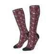 thumbnail image 1 of Lsque Daisies Flowers Printed Crew Socks Men's Women's LightWeight Thin Casual Calf Socks ,Knee High Socks,Cotton Socks, 1 of 9