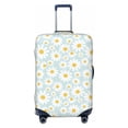 thumbnail image 1 of Lsque Daisies Flowers Printed Luggage Cover, Travel Luggage Protector,Scratch and Dirt Resistant, Fits 18-32 Inch Luggage - Medium, 1 of 9
