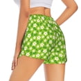 thumbnail image 1 of Lsque Daisies Flowers Printed Women's Running Shorts with Liner Pockets,Elastic Quick Dry Workout Athletic Gym Yoga Shorts,Womens High Waist Shorts-Small, 1 of 9