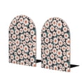 thumbnail image 1 of Lsque Daisies Flowers Printed Wood Bookends,Non-Skid Bookend for Shelves,Heavy Duty Support Bookends,Non-Slip Foam Pads for Office, Home, and Library,1 Pair, 1 of 8
