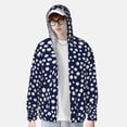 thumbnail image 1 of Lsque Daisies Flowers UPF 50+ Lightweight Sun Protection Men's Women's Long Sleeve Shirt, Hoodie Performance -Large, 1 of 9