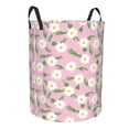thumbnail image 1 of Lsque Daisies Flowers pattern Laundry Hamper Basket, Tall Woven Rope Hamper Basket for Clothes, Lightweight Storage Basket, Collapsible Waterproof-Medium, 1 of 8