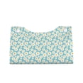 thumbnail image 1 of Lsque Daisy Floral A Printed Long Tissue Box Cover Holder, Facial Paper Organizer Dispenser,Triangle with Bottom Belt, PVC Leather Decorative Organizer, 1 of 9