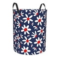 thumbnail image 1 of Lsque Daisy Flowers pattern Laundry Hamper Basket, Tall Woven Rope Hamper Basket for Clothes, Lightweight Storage Basket, Collapsible Waterproof-Small, 1 of 8