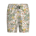 thumbnail image 1 of Lsque Daisy Mens Sleep Pajama Shorts,Short Pajama Pants, Cotton Ultra-Soft Knit-Large, 1 of 9