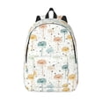 thumbnail image 1 of Lsque Dandelion Pattern Canvas Daypack, Durable Backpack, High-quality Versatile Backpack,Vintage Compact Backpack-Medium, 1 of 6