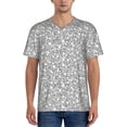thumbnail image 1 of Lsque Dice Cubes Pattern Mens Polo Golf Shirts Funny Graphics Shorts Sleeve Button Shirts Baseball T-shirt-Medium, 1 of 7