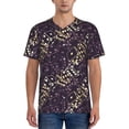 thumbnail image 1 of Lsque Dice Pattern Mens Polo Golf Shirts Funny Graphics Shorts Sleeve Button Shirts Baseball T-shirt-Large, 1 of 7