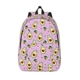 thumbnail image 1 of Lsque Different Avocados Pattern Canvas Daypack, Durable Backpack, High-quality Versatile Backpack,Vintage Compact Backpack-Small, 1 of 6