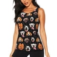thumbnail image 1 of Lsque Different Breeds Of Dogs Printed Workout Tank Tops for Women, Athletic Sports Tank Tops, Compression Sleeveless Dry Fit Shirts,Sleeveless Yoga Shirt-X-Large, 1 of 9