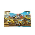 thumbnail image 1 of Lsque Different Construction Site Vehicles Printed Long Tissue Box Cover Holder, Facial Paper Organizer Dispenser,Triangle with Bottom Belt, PVC Leather Decorative Organizer, 1 of 9