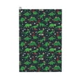 thumbnail image 1 of Lsque Dino Christmas Party Premium Golf Towel - Ultra Absorbent and Quick Drying Microfiber Towel with Carabiner - Gift for Men -24" X 16", 1 of 8