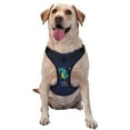 thumbnail image 1 of Lsque Dinosau Space Explorer Dog Harness, No-Pull Pet Harness with 2 Leash Clips, Adjustable Soft Padded Dog Vest with Easy Control Handle for Large Dogs-, 1 of 9