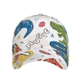 thumbnail image 1 of Lsque Dinosaur Baseball Cap Trucker Low Profile Hat Golf Dad Hat Adjustable Original Classic Unconstructed Plain Cap Men Women, 1 of 9