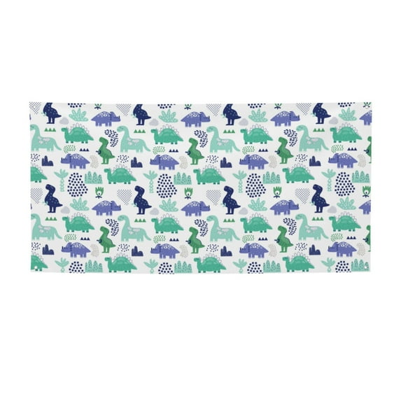 Lsque Dinosaur Pattern Party Banner, Festive Banner , Holiday Celebrations and Events for Carnival Birthday Party Festival Decorations-Medium