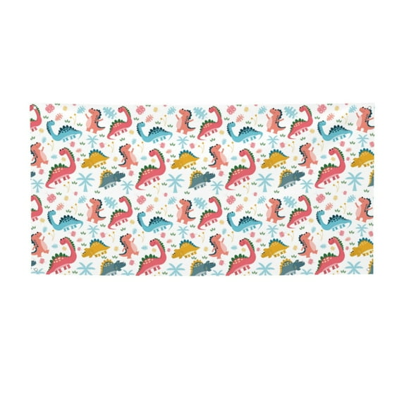 Lsque Dinosaur Pattern Party Banner, Festive Banner , Holiday Celebrations and Events for Carnival Birthday Party Festival Decorations-Small