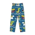 thumbnail image 1 of Lsque Dinosaur on the Beach Vacation Print Men's Pajama Pants, Lounge Pant - Comfortable Home Wear,Elastic Waistband, Stylish Design-XX-Large, 1 of 9