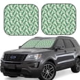 thumbnail image 1 of Lsque Dinosaurs on Roller Skater 2 PCS Windshield Sun Shade | CarFoldable Window Covers | Car Accessories Reflect UV for Universal Cars SUV Truck | Large, 1 of 7
