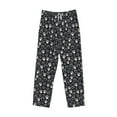 thumbnail image 1 of Lsque Dog Paw Print Men's Pajama Pants, Lounge Pant - Comfortable Home Wear,Elastic Waistband, Stylish Design-Medium, 1 of 9