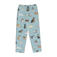 thumbnail image 1 of Lsque Dogs Funny Pets Print Men's Pajama Pants, Lounge Pant - Comfortable Home Wear,Elastic Waistband, Stylish Design-X-Large, 1 of 9