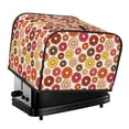 thumbnail image 1 of Lsque Donut Print 4 Slice Toaster Cover , Kitchen Appliance Dustproof Protector , Toaster Protector Dustproof Kitchen Appliance Cover, 1 of 7
